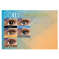 Maxvue Flash DOLLY/FAIRY Series Monthly Disposable Cosmetic Colors Lens (2 pieces/box). 