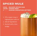 BACARDI Oakheart - 700ml / 70cl, 35% ABV - Gluten Free Spiced Rum Aged in Oak Barrels. 