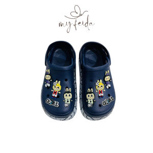 MYFEIDA - FEDOR D-069-3 SENDAL SLOP ANAK LABUBU NYAMAN DIPAKAI/FEDOR C-069-3 SENDAL SLOP ANAK LUCU