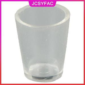 JCSYFAC 2 chiếc phụ kiện thu nhỏ Nhà búp bê 1:12 cốc trà sữa nhựa mini