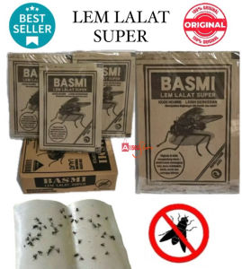 (BISA COD) PROMO Lem Lalat Basmi / Lem Lalat Kertas / Pengusir Lalat / Penghilang Lalat / Insektisida Lalat / Termurah HARGA PEDAGANG