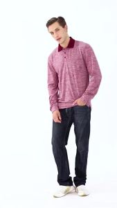 2025Mens Quick Dry Golf Polo Shirts Long Sleeve Casual Athletic Moisture Wicking Stretch Sports Polo Collar T-Shirts09/01