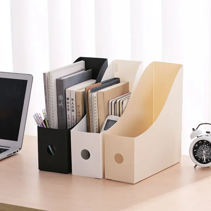 Document Rack File Stand Book Holder Office Table Storage File Box A4 ...