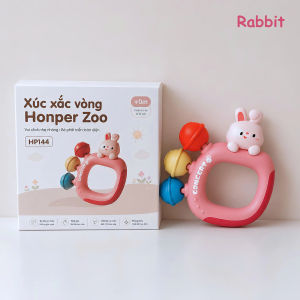 Xúc xắc vòng lengkeng Honper Zoo phát âm thanh cho bé bebi123
