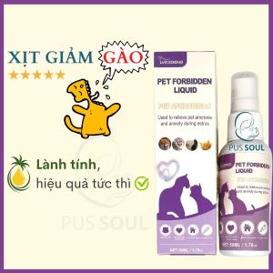 Chai Xịt Giảm Mèo Gào Đực - Từ Thảo Mộc Tiết Chế Mèo Gào Đực Mèo Gào Cái Mèo Sau Khi Triệt Sản - PusSoul