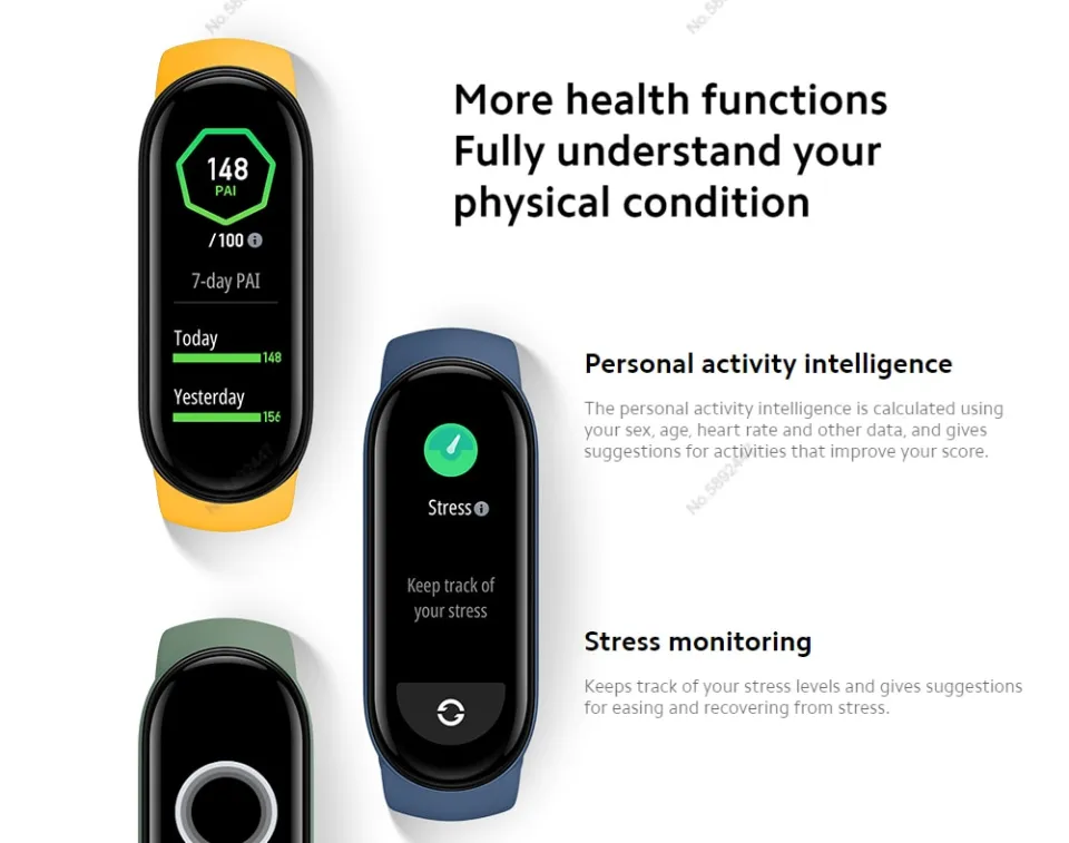 Ready Stock] Original Xiaomi Mi Band Smart Band Multifunctional
