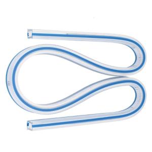 Bendable Drawing Ruler Double Side Scale Ruler Professional Architectural Drafting Tool For Drawing Drafting Sewing