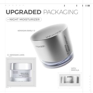 WARDAH Crystal Secret Bright-Peptide 5% Niacinamide Hyperpigmentation Expert Night Moisturizer 30gr