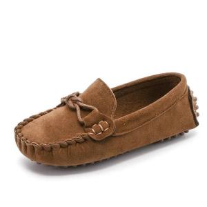 Children Suede Shoes Spring Summer Breathable Slip on Casual Kids Sneakers Boy Girl Baby Toddler Boat Shoes Flats Loafers G04191