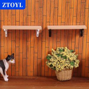 [COD] ZTOYL บ้านตุ๊กตา1:12ชั้นเก็บของแขวนผนังทำจากไม้ขนาดเล็กของตกแต่งบ้านตุ๊กตาเฟอร์นิเจอร์อุปกรณ์ตกแต่งบ้านตุ๊กตา