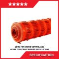 1M X 30 METER WARNING BARRIER FENCE ORANGE NETTINGREFLECTIVE SAFETY NETTING FENCING BARRIER ROLL REFLECTIVE PLASTIC SAFETY CONSTRUCTION NETTING BARRIER PLASTIC ORANGE MESH FENCE NET. 
