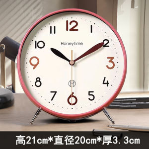 Simple Table Clock Living Room Atmospheric 2025 New Style Desktop Clock Pendulum Table Clock Placement Table Creative OrnamentsFast shipping
