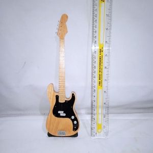 Miniatur Gitar Elektrik Model Fender Miniatur Gitar Listrik Murah Pjg. 25 cm Bahan Kayu Kwalitas Oke