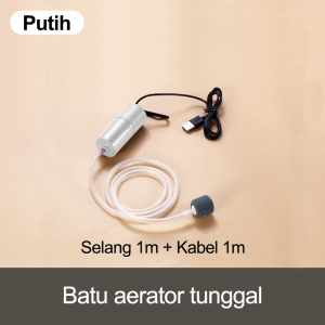 USB Aerator Mini Portable Pompa Aquarium Pompa Gelembung Aerator fish tank oxygenator usb Ikan Airator Gelembung