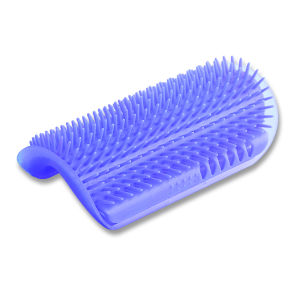 แปรงขนแมว แปรงนวดขนแมว รุ่นติดมุมห้อง แปรงนวดขนแมว แบบติดผนัง ให้แมวเข้าไปถู สำหรับแมวทุกวัย แปรงนวดแมว Cat massage brush หวีแปรงขน มี 4 สี