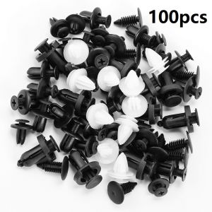 100PCS Baut Rivet Mobil Universal/Clip Trim Kit Mobil/Car Push Pin Fasteners/Car Retainer Clips Kit Auto Fastener Rivet Clips