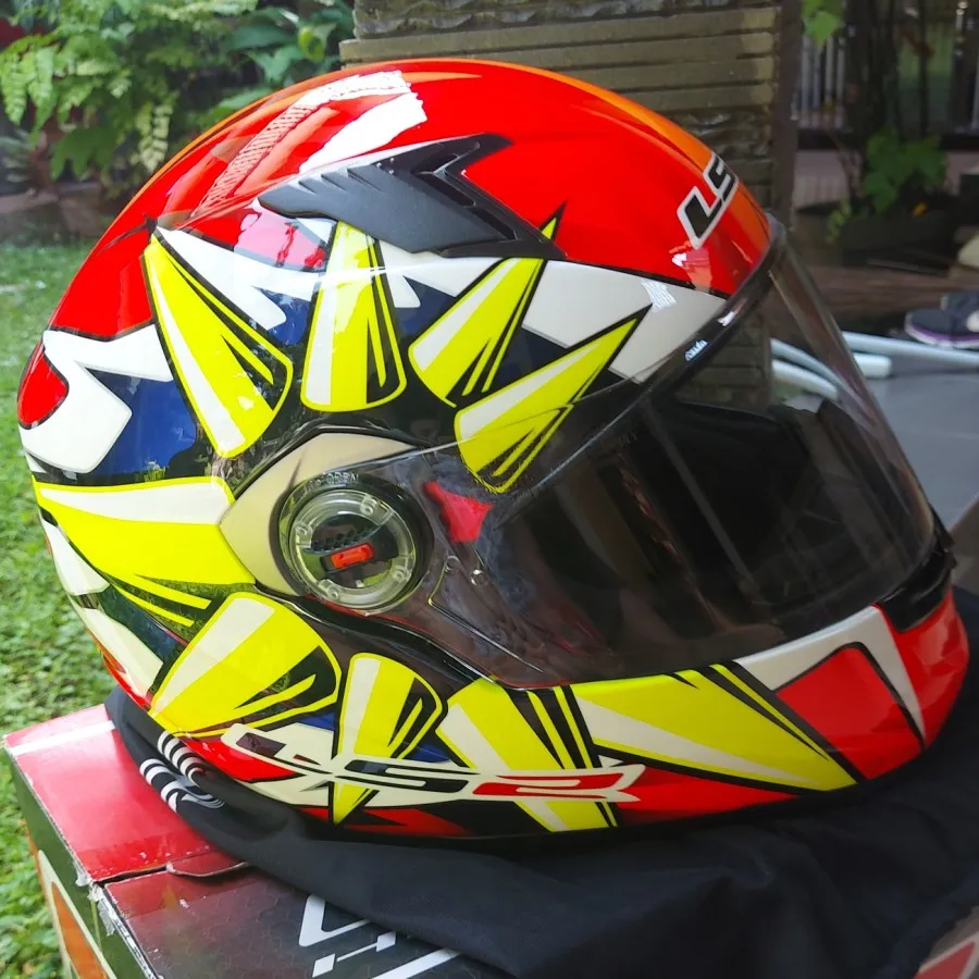 Helm LS2 ff358 sebastian porto bukan arai shoei nolan kyt nhk Helm