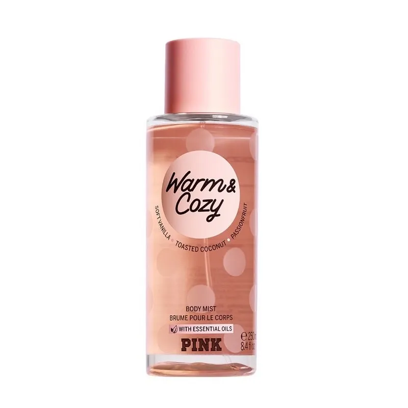  Victoria's Secret Pink Warm and Cozy Body Mist : Beauty &  Personal Care