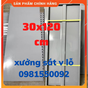 Mâm sắt v lỗ Rộng 30cm x Dài 120cm (Dày 8zem-1li) sơn tĩnh điện