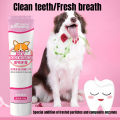【Blue Petz】Pet Toothbrush & Toothpaste Cat & Dog 360 ° Teeth Cleaning Care Set universal Preventing Cavities. 