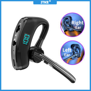 JTKE V8 Wireless Bluetooth Earphone Business Handsfree Headphones Stereo Music Headset with Mic for Smart Phones