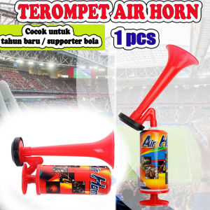 BIG - Terompet Supporter Bola Besar Terompet Dorong Air Horn Terompet Tahun Baru Terompet Horn Terompet Anak Terompet Pompa Trumpet New Year - Motif Gambar Random