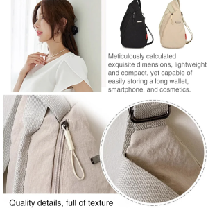 Minimalist Lightweight Crossbody Bag for All Seasons  Stylish for Young People  Fashionable for Trendsetters and Students  Versatile Casual Wear
