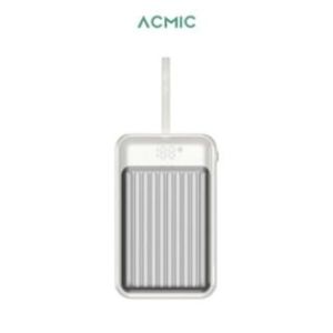 ACMIC AP10-09WPD พาวเวอร์แบงค์ชาร์จไร้สาย แบตสำรอง เพาเวอร์แบงค์ Powerbank Wireless Charge/Built-In 10000mAh PD20W รับประกัน 2 ปี