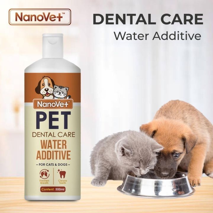 Nanovet Pet Dental Care Water Additive 500ml | Lazada