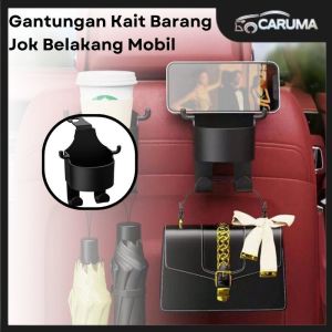 Hanger Jok Belakang Mobil Premium / Hanger Kursi Mobil Gantung Barang Dan Minuman