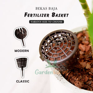 Fertilizer Basket for Osmocote Bonsai Orchid Fertilizer Box Fertilizer Funnel Bekas Baja Orkid