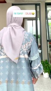 O Maxmara Ceruty Gamis Maxmara Busui Gamis Maxmara Lengan Balon