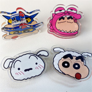 LVYIMAO 50% OFF💥Cute Crayon Shin-Chan Pp Memo Paper Folder ซานริโอ คลิปอะคริลิกบันทึกคลิปกระดาษทดสอบคลิป คุโรมิ หน้า