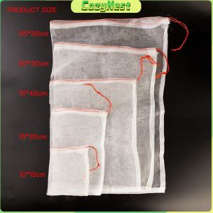 C.N. Reusable Fruit Nylon Protection Bags Bird Net Barrier Bag for Garden Plant