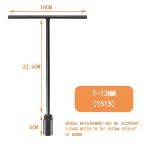 JLD T Wrench 8/10/12/14/17 mm HEX Socket Key Tool Original CRV Long Spanner Motorcycle Wrench Tools