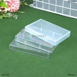 [COD] Bsuimki เทปคาสเซ็ต1ชิ้นกล่องใสบันทึกเสียงแม่เหล็กกล่องเปล่ากันฝุ่น