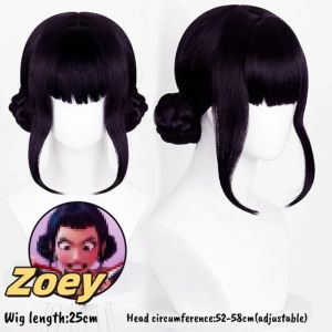 Skpop Demon-Hunting Witch Group COS Wig Festival Animation Cosplay Props Wig for Zoey Rumi Mira