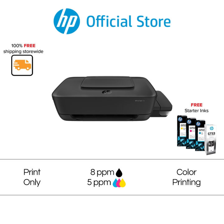 [ผ่อน 0%] HP INK TANK 115 - Smart Tank 210 Printer | A4 Color Printer ...