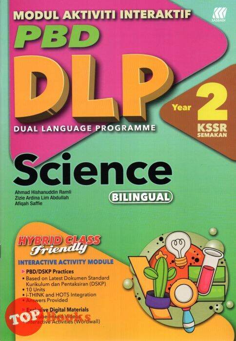 [TOPBOOKS Sasbadi] Modul Aktiviti Interaktif PBD DLP Science Year 2 ...