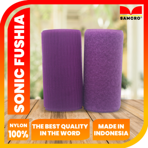 Velcro Magic Tape -Prepet-Perekat-Kretekan-Velcro Serba Guna-Velcro Samcro Reguler-Warna Sonic Fushcia