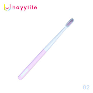 HAYYLIFE Sikat Gigi Ultra Soft Duo Color + Tutup Tabung – Bulu Halus Anti Iritasi Gusi HL-BAA823