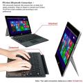 Surface Pro Wireless Bluetooth Keyboard For Microsoft Surface Go 1 Go 2 Go 3 Go 4 Pro 7 Pro 6 Pro 5 Pro 4 Pro 3 Cover Ultra-Slim Wireless Bluetooth Keyboards With Trackpad. 