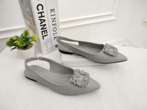 Simoncelli Sandal Wanita Flat Tali Belakang Import 858-03