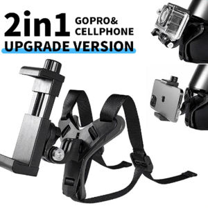 Gopro Helmet Holder Riding Phone Holder Action Camera Chin Holder motorcycle helmet accessories Camera Action Cam Chin Mount Holder For Helmet Motorcycle