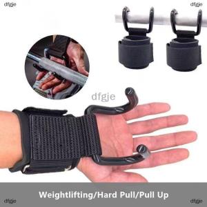 [COD] dfgje 2pcs Trọng lượng nâng móc Grips với cổ tay kết thúc tốt đẹp tay-bar dây đeo cổ tay phòng tập thể dục móc Trọng lượng dây đeo pull-up điện nâng găng tay