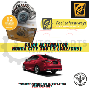 HONDA CITY TOO 1.5 (GN2/GN5) 100% BRAND GAIDO (ALTERNATOR NEW) (ALTERNATOR BARU)