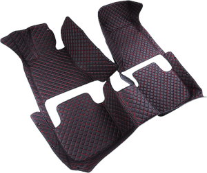 Thảm sàn + Lót cốp ô tô 5D 6D dành cho xe 7 chỗ Toyota Land Cruiser năm 2010-2016