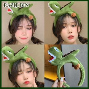 RAZIE BIN กิ๊บติดผมรูปการ์ตูนรูปไดโนเสาร์รูปฉลามอุปกรณ์เสริมสำหรับงานปาร์ตี้รูปสัตว์น่ารัก