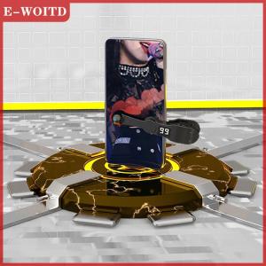 【E-WOITD】 เครื่องคลิกหน้าจออัตโนมัติสำหรับแอปวิดีโอสมาร์ทโฟนแบบสตรีมมิงแบบสดอุปกรณ์สำหรับเล่นเกมสมาร์ทโฟนขาตั้งสามขาแบบสัมผัสหน้าจอ