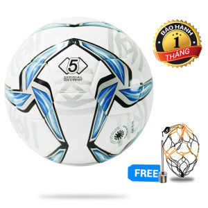 Banh bóng đá da BHT - Size 5 -Bảo Hành 1 Tháng - Quả bóng đá may tiêu chuẩn thi đấu - Bóng đá sân bê tông - Bóng đá